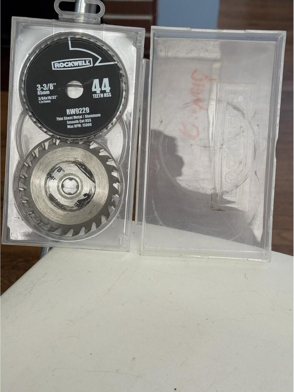 Rockwell RW9229  High Speed Steel Compact Circular Saw Blade Lot Of 2